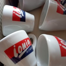 Set 6 Tazzine E Piattini Bar