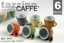 SET 6 TAZZINE Caffè TAZZINA
