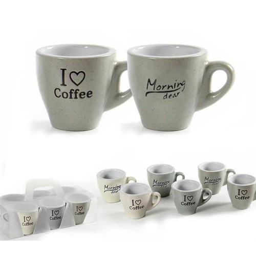 Set tazzine caffè shabby - 6,