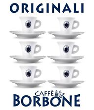 BORBONE 6 TAZZINE ORIGINALI