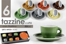 Set 6 tazzina caffè tipo bar