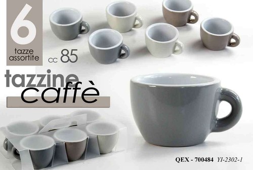 Set tazzine caffè tazzina - set, 6