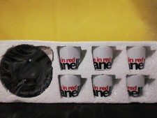 TAZZINE CAFFÈ FERRARI IN RED